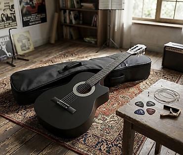 sambo nədir: Klassik akustik gitara dəsti - Korpus: tam ölçülü klassik forma, mat — 1