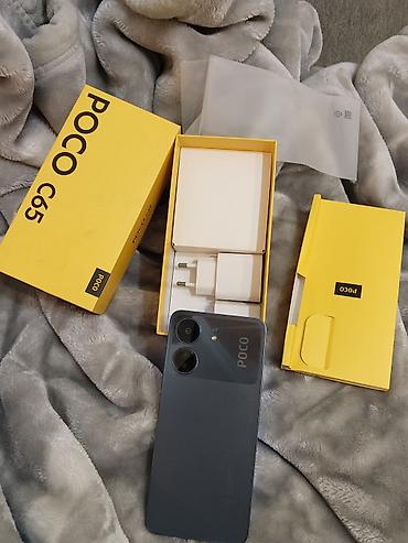 düymə kamera: Poco C65, 128 GB, rəng - Boz — 1