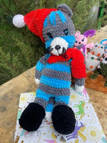 Oyuncaqlar: Вязанные игрушки ручной работы.цены от 15 до 50Азн.разные игрушки — 4
