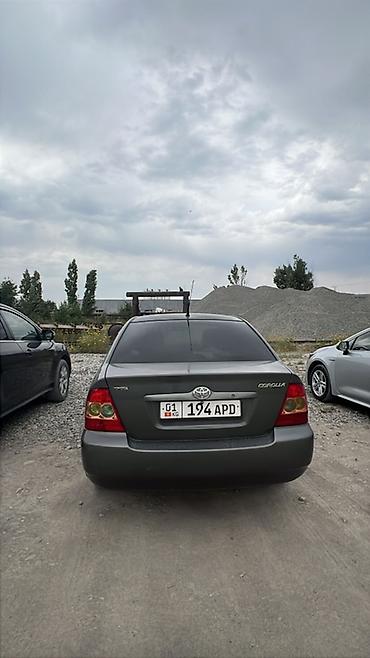Toyota: Toyota Corolla: 2004 г., 1.6 л, Автомат, Бензин, Седан — 6