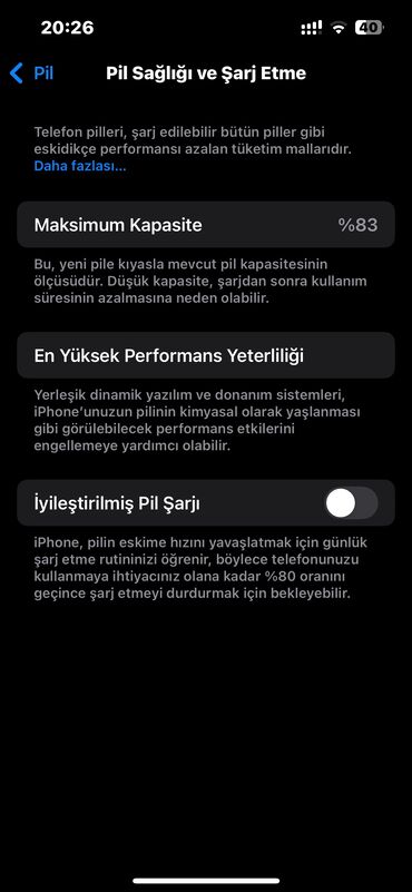 Apple iPhone: IPhone 14, 128 GB, Starlight, Zəmanət, Simsiz şarj, Face ID — 8