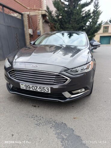 продажа бу авто в азербайджане: Ford Fusion: 1.5 l | 2017 il 146000 km Sedan