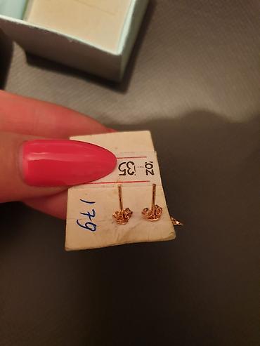 золото детские: Серьги, Проба 585, Без вставки, Детские, Новый — 3