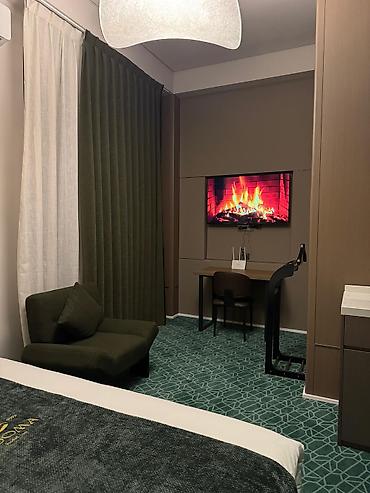 Гостиницы, отели (Посуточная аренда комнат): Адрес : пр Чынгыза Айтматова 88 Посуточно квартиры Бишкек, гостинца — 10