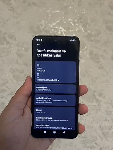 redmi a3 pro: Redmi Note 12, 128 GB, rəng - Qara, Barmaq izi, İki sim kartlı, Face ID — 3