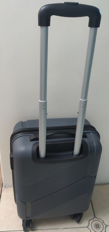 Чемоданы: Чемодан для ручной клади Производство Индии Лёгкий, гелевый, на — 3