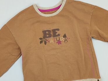 biały sweterek na guziki: Sweatshirt, 5-6 years, 110-116 cm, condition - Good