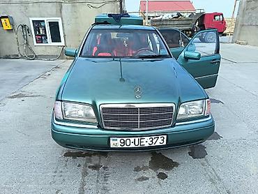 ikinci el avtomobiller: Mercedes-Benz C-Class W202 sedan - Kuzov: yaşıl rəng, 4 qapı, arxa — 3