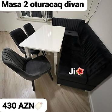 🇹🇷Turkiye istehsali. ✅Metbex masa desti Masa 2 oturacaq divan Masa lalafo.az -da 🇹🇷Turkiye istehsali. ✅Metbex masa desti Masa 2 oturacaq divan Masa