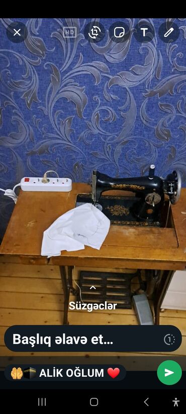 ev masin: Швейная машина Arka Radom, Б/у,Оверлок, 2-нитка, Самовывоз