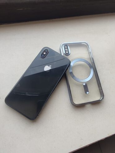 зарядка iphone 6: IPhone X, 64 ГБ, Черный