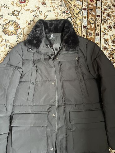 зимние мужские: Куртка XL (EU 42), түсү - Кара