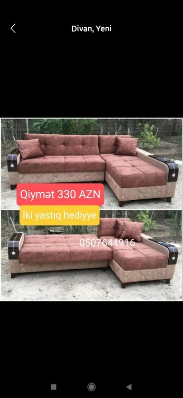 Divanlar: Künc divan, Yeni, Açılan, Bazalı, Parça, Şəhərdaxili pulsuz çatdırılma — 10