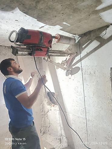 karotçu: Beton kəsmə xidməti - Divar, döşəmə və tavanlarda dəqiq və səliqəli — 4