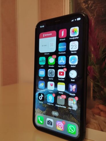 iphone 6 s ekran: IPhone 11, 128 GB, Qara
