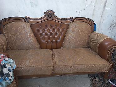 stul dest: Qonaq otağı üçün, İşlənmiş, 6 stul — 4