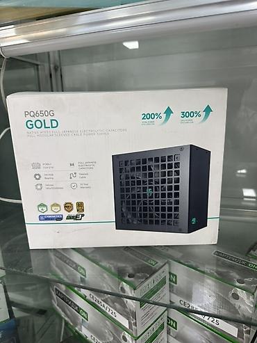 Блок питания DeepCool PQ650G GOLD - Мощность: 650 Вт - Сертификация