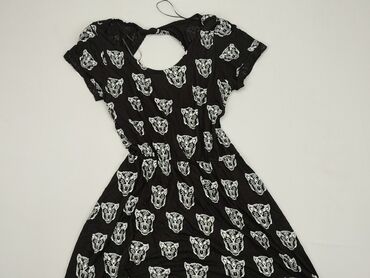 sukienki czarna z koronka: Sukienka, S, H&M, stan - Dobry
