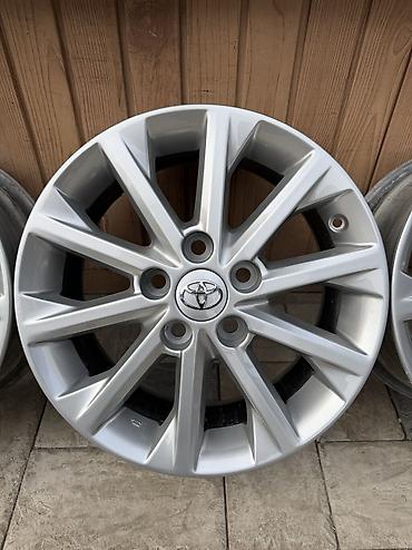 диски тойота камри 50 оригинал: Литые Диски R 16 Toyota, Комплект, отверстий - 5, Б/у — 5