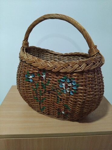 pletene korpe za jelku: Basket, color - Brown, New