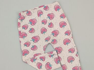 sukienka letnia pudrowy róż: Legginsy, So cute, 12-18 m, stan - Dobry