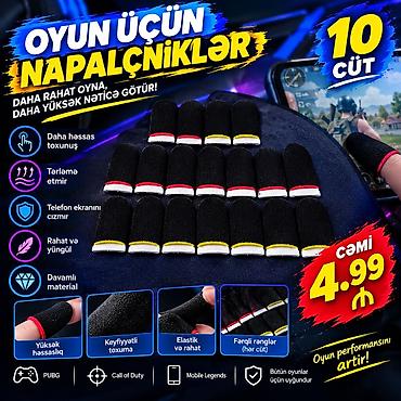 toptan vozol: 🎮 Oyun üçün barmaq ucluqları – 10 cüt Mobil oyunlarda rahat istifadə — 1