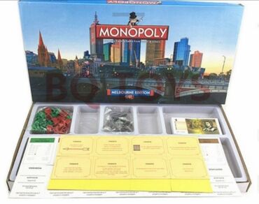 oyun rol: Monopoly Melbourne Edition Masaüstü Oyun