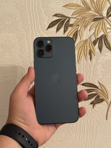 iphone 16 2 ci el: IPhone 12 Pro Max, 256 ГБ, Pacific Blue, Face ID