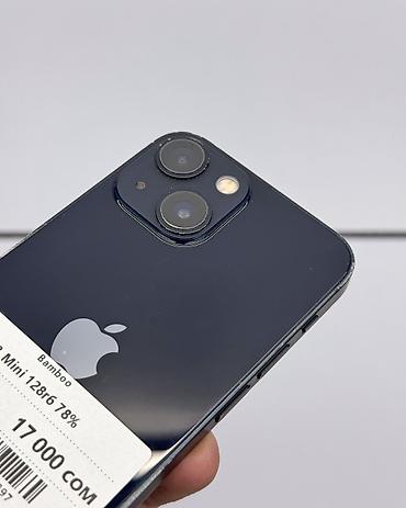 ipone 13 mini: IPhone 13 mini, Б/у, 128 ГБ, Midnight, В рассрочку, 78 % — 3