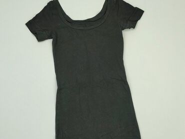 krótka czarna sukienki: Sukienka, S, stan - Dobry
