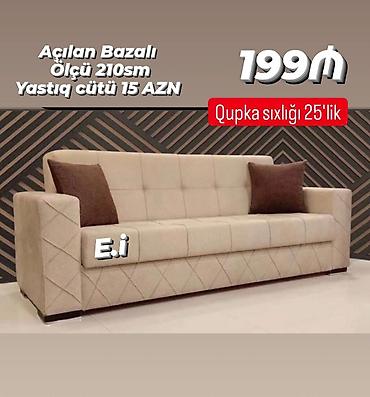 duz divan: Divan-kravat, Yeni, Açılan, Bazalı, Parça, Ödənişli çatdırılma — 1