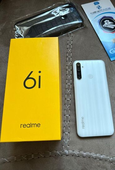 realme c21y: Realme 6i | 64 GB | rəng - Ağ