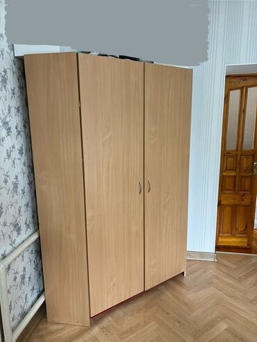 шкаф купе для прихожей с зеркалом: Шкаф для одежды, Б/у, Прямой, ЛДСП
