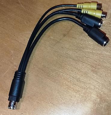 s video kabel: Video kabel. ATİ 9 pin S-video RCA — 2