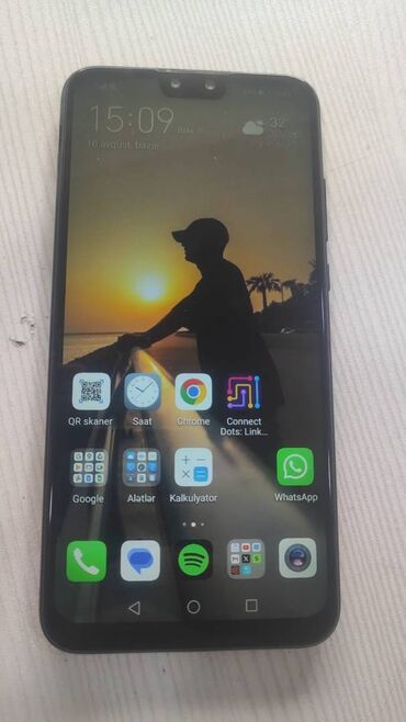 huawei mediapad t5 qiymeti: Huawei Y9, 64 ГБ, цвет - Синий, Гарантия, Отпечаток пальца, Две SIM карты