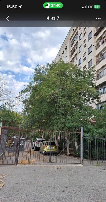 комната с подселением в бишкеке: 2 бөлмө, 54 кв. м, Жеке план, 4 кабат, Косметикалык ремонт
