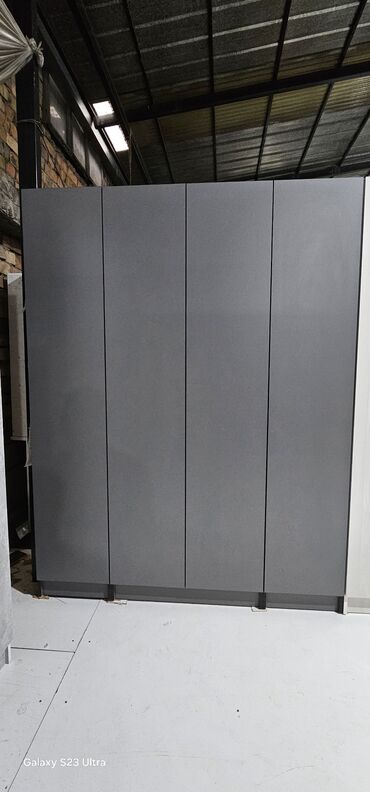 Шифоньеры: Шифоньер, Новый, Прямой, цвет - Белый, ЛДСП — 9