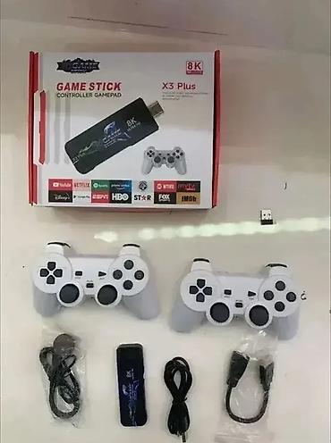 mp5 player auto: Tv android + game stick retro igrice sega x3 plus. tv android + game — 1