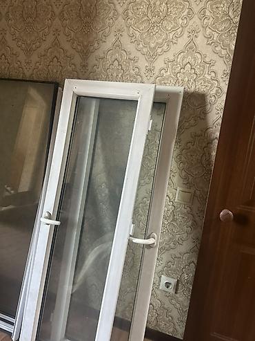 дверь балконная: Пластиковая створка окна с поворотно-откидной фурнитурой + — 7