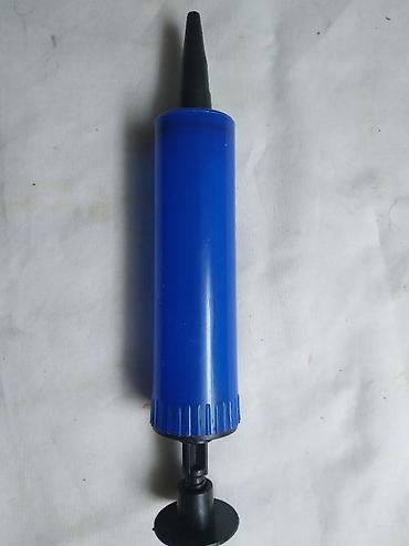 dron thunder: Mini pumpa za loptu 18 cm.sa plasticnom iglom,kao nova — 1