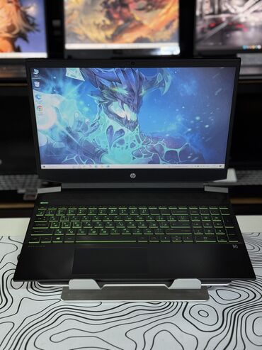 Ноутбуки: Ноутбук, HP, 16 ГБ ОЗУ, AMD Ryzen 5, 15.6 ", Б/у, Игровой, память SSD