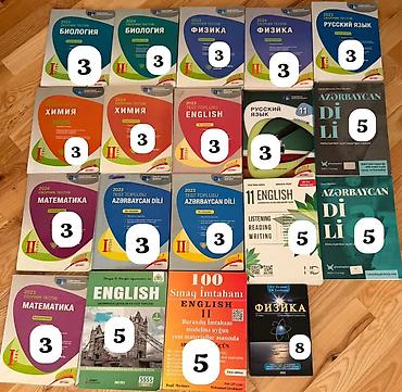 Testlər: Məktəb və abituriyentlər üçün müxtəlif fənn üzrə test topluları və — 1