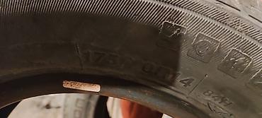 Шины: Продаю шины состояние на фото 1шина 185/70 r14 4 шины 175/70r14 по — 1