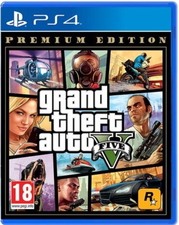 PS4 (Sony Playstation 4): PS4 üçün ideal təzə cizığı olmayan 4 oyun satıream; GTA5 - 30 man