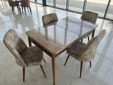 Masa və oturacaq dəstləri: *Dəyərli müştərilərimiz ay sonuna kimi stol stul dəstirimiz endirimle — 10