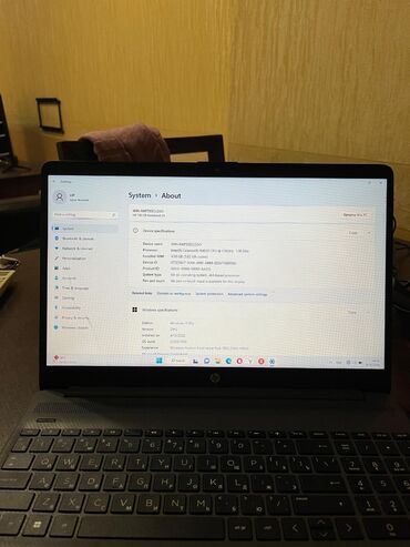 notebook alqi satqisi: HP 15.6 ", Intel Celeron, 256 GB