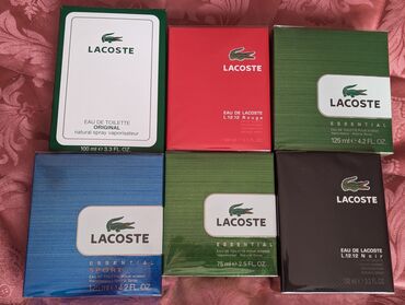 парфюмерия мужские: Мужской парфюм Lacoste. Настоящий оригинал! НЕ ПОДДЕЛКА! Все новое