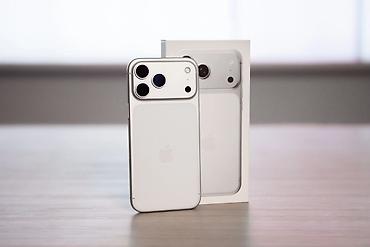 IPhone 17 Pro Max, Б/у, 256 ГБ, Белый, Коробка, 100 %