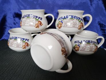 Kuhinjski setovi: Solje nove za supe,corbe itd. iz 80ih. Solje keramicke perfektne sve — 6