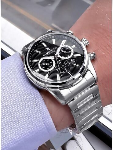 Qol saatları: Yeni, Qol saatı, rəng - Gümüşü — 1